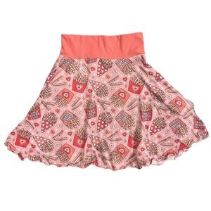 Custom Made Fries Before Guys Valentines Day Skirt